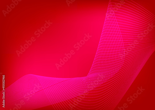 red abstract background with white lines, Beautiful color red and white sample in A4 size, labels of your business, red and white pattern for posters.