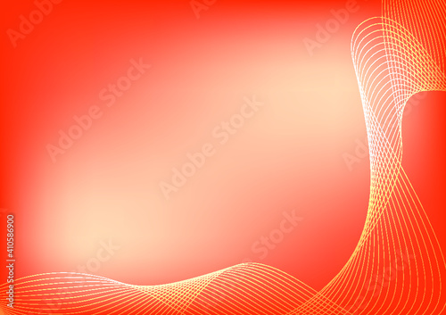 orange and white abstract background with white lines, Beautiful color orange and white sample in A4 size, labels of your business, orange and white pattern for posters.