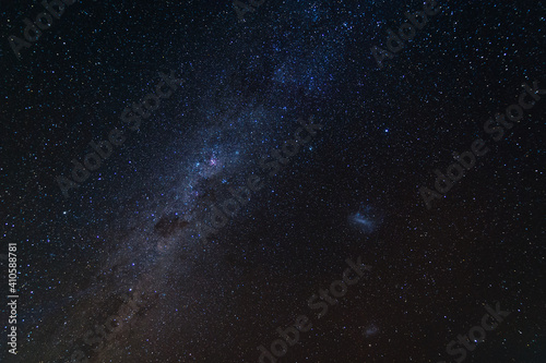 Fototapeta Naklejka Na Ścianę i Meble -  Beautiful african night sky, galaxy background