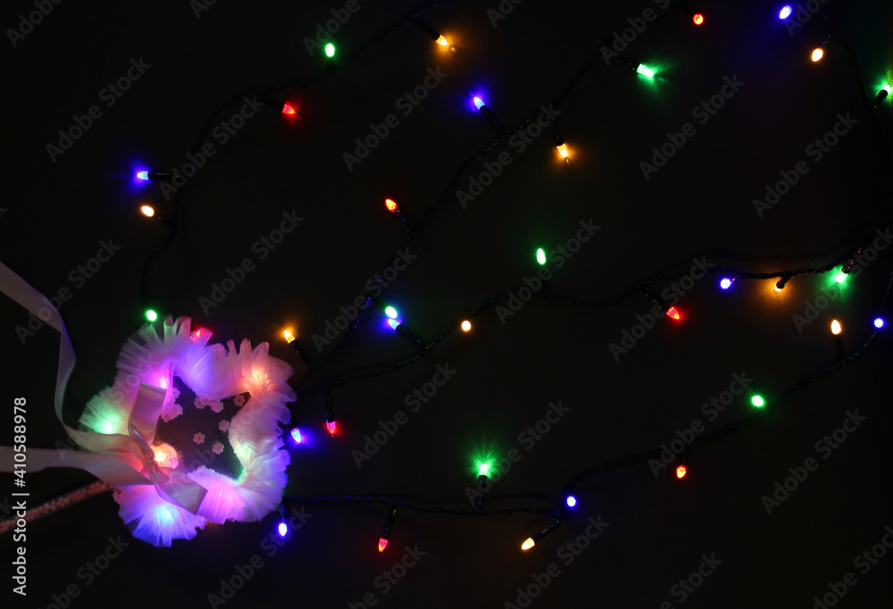 Magic wand on a bright background. Starry sky. Theme of magic, witchcraft, fairy tales, fulfillment of wishes, tooth fairy Magic wand on a bright background. Starry sky. Theme of magic, witchcraft, fairy tales, fulfillment of wishes, tooth fairy