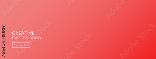 Colorful coral pink gradient abstract banner background