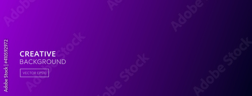 Dark purple gradient abstract banner background