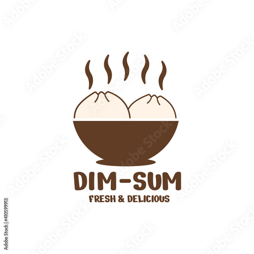 dim sum dumpling logo