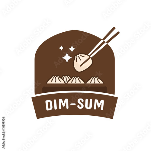 dim sum dumpling logo