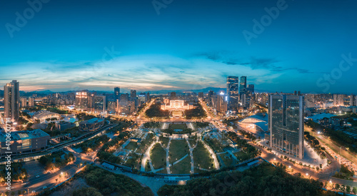 City night view of Huizhou City, Guangdong Province, China
