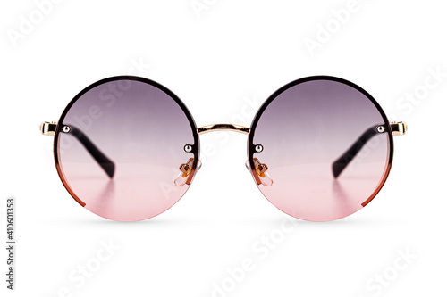 Sunglasses isolated on white background with clipping path