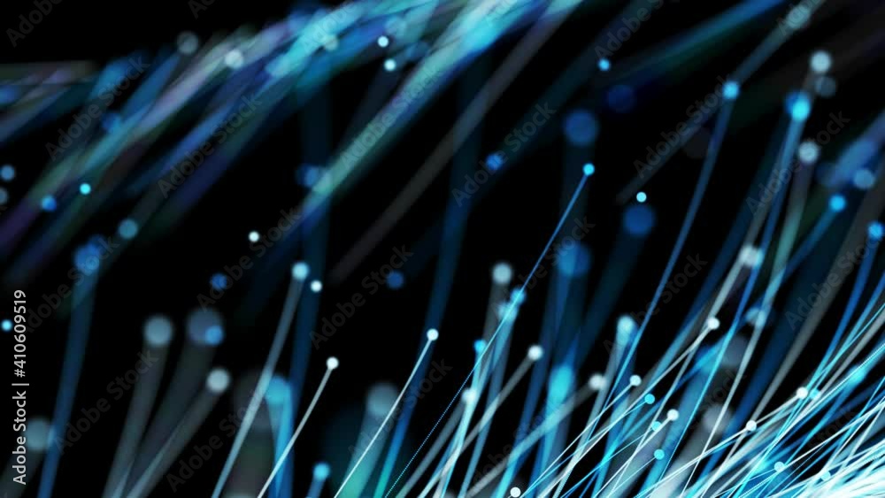 High speed line abstract technology background digital fiber hi tech concept