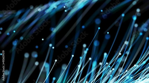 High speed line abstract technology background digital fiber hi tech concept