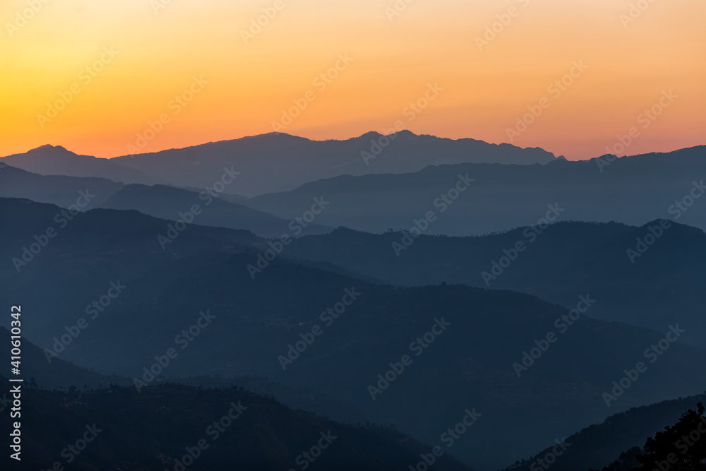 Himalayan Dawn Layers