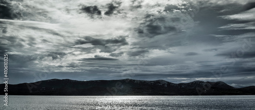 Seascape, Island of Iz, Zadar archipelago, Dalmatia, Croatia