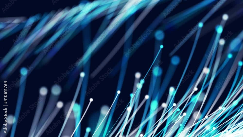 High speed line abstract technology background digital fiber hi tech concept