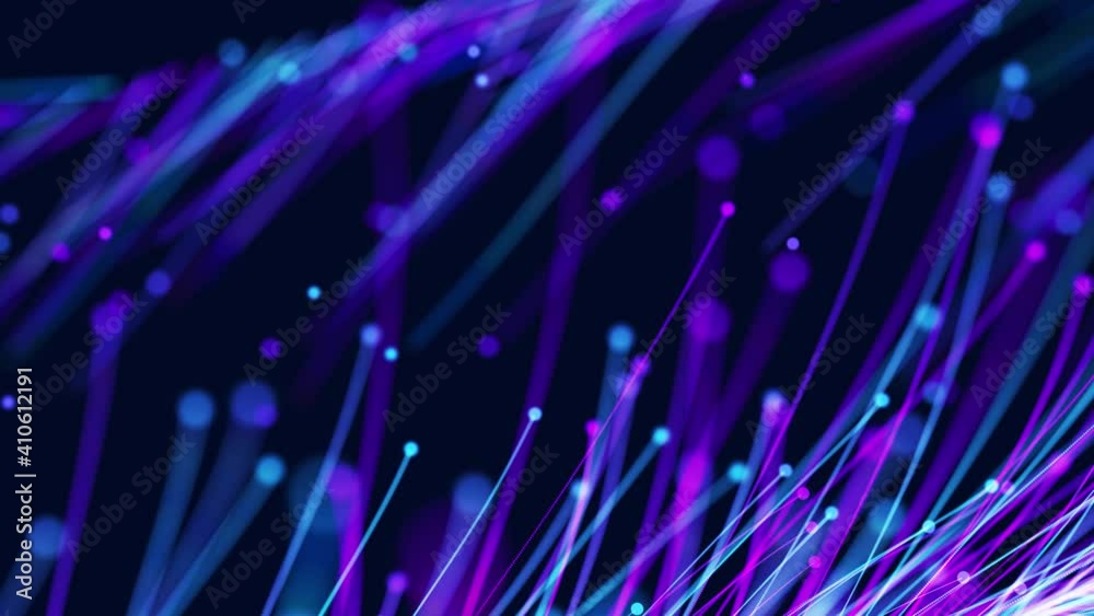 High speed line abstract technology background digital fiber hi tech concept