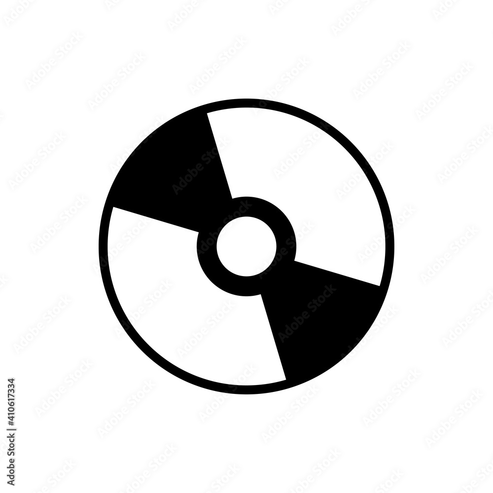 Disc Vector Icon Style Illustration. EPS 10 File Disc Vector Icon Style Illustration. EPS 10 File