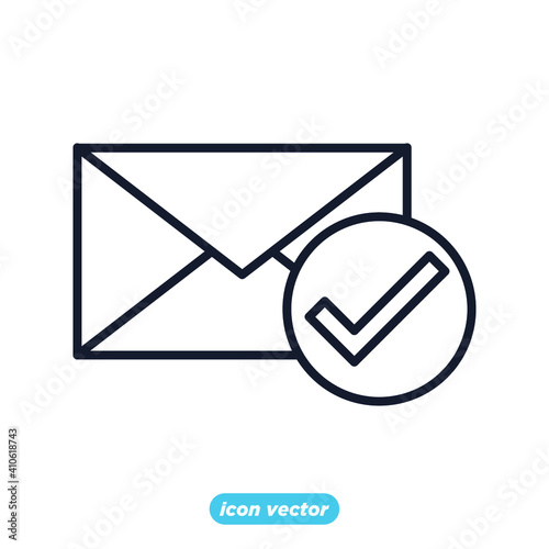 approvement icon. business quality check symbol template for graphic and web design collection logo vector illustration