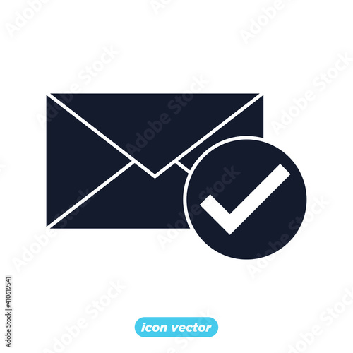 approvement icon. business quality check symbol template for graphic and web design collection logo vector illustration