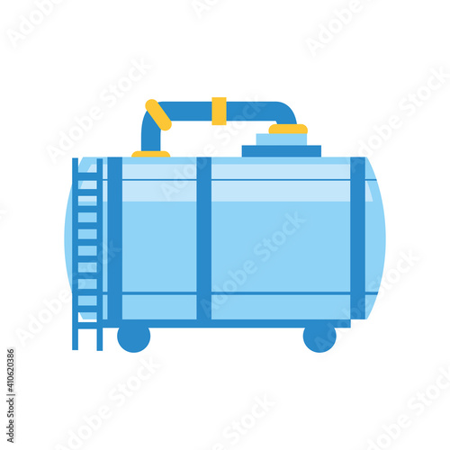 fracking refinery plant storage tank
