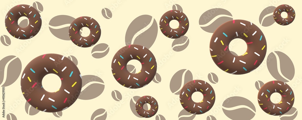 3d image donut in colored glaze on a dark background. Food. National donut day. Donut day
3d image donut in colored glaze on a dark background. Food. National donut day. Donut day