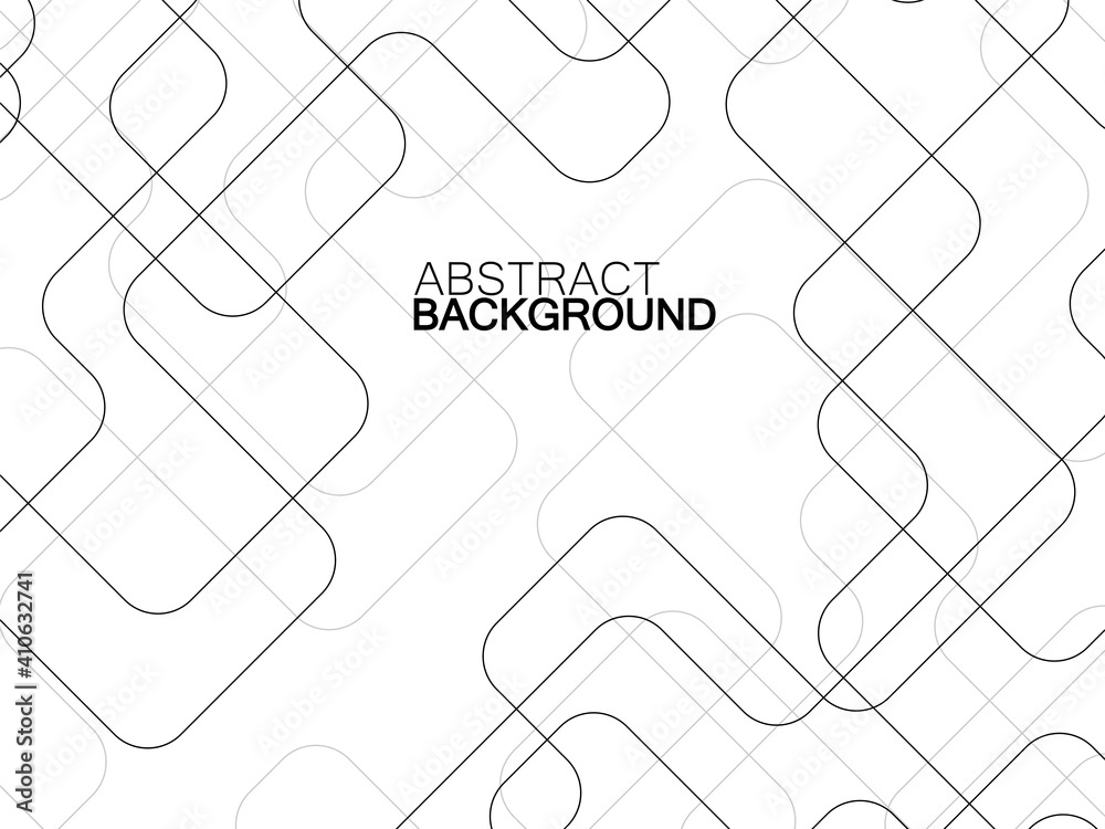 Abstract technology background with communication lines. Vector illustration