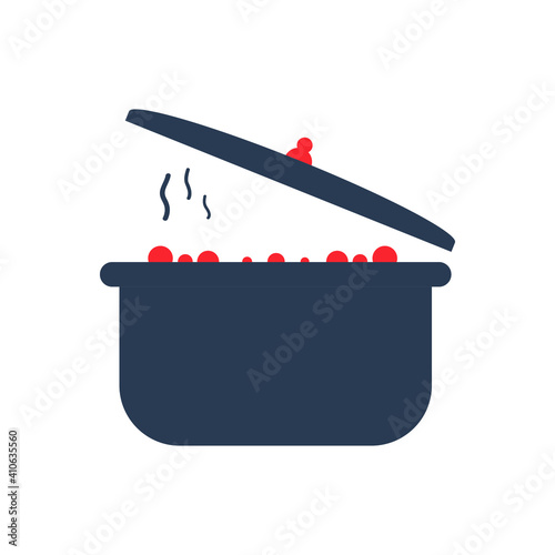 Food Icon. Restaurant food, hot food icon. 