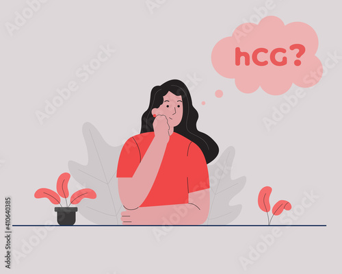 Woman curious about Human chorionic gonadotropin hormone
