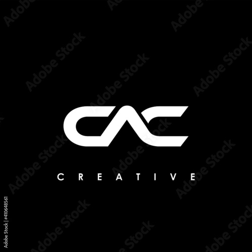 CAC Letter Initial Logo Design Template Vector Illustration photo