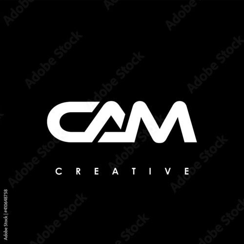 CAM Letter Initial Logo Design Template Vector Illustration