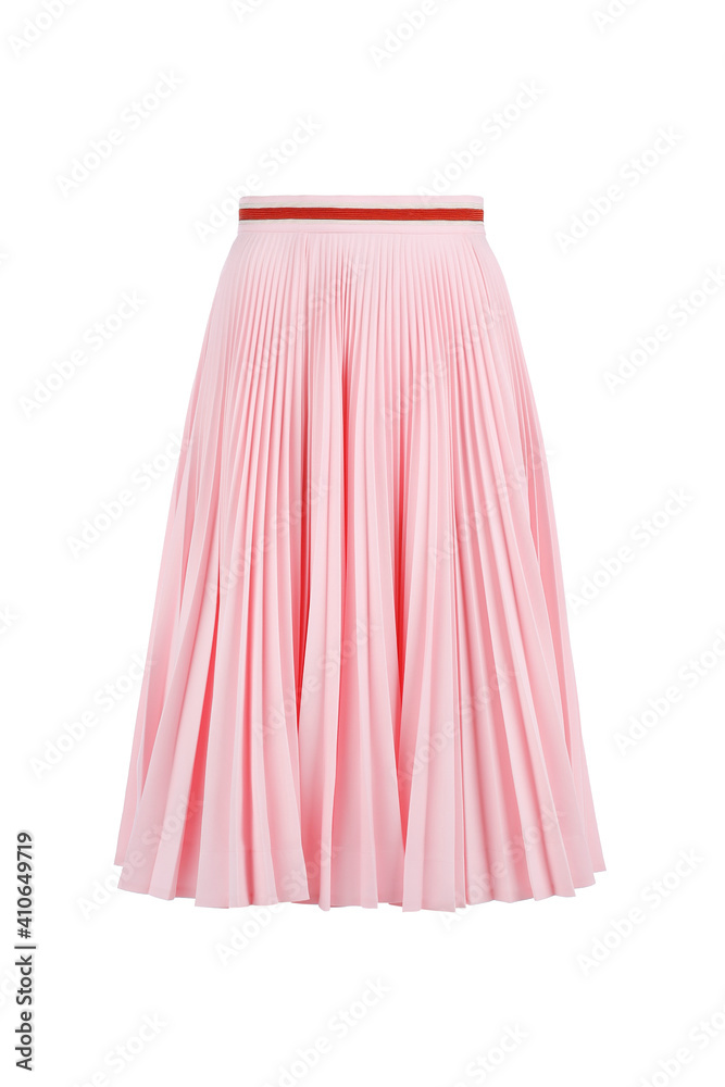 Pink skirt with stripes Pink skirt with stripes
