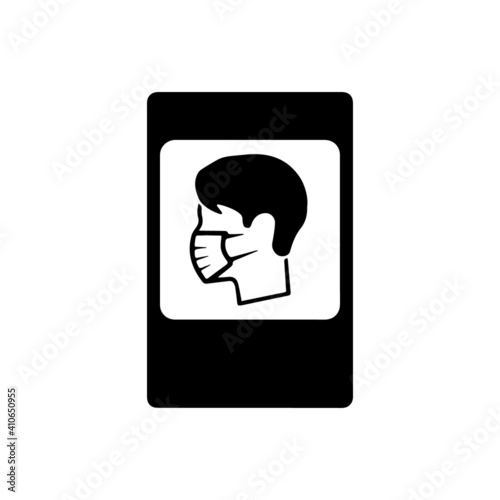 Road sign black corona virus vector icons