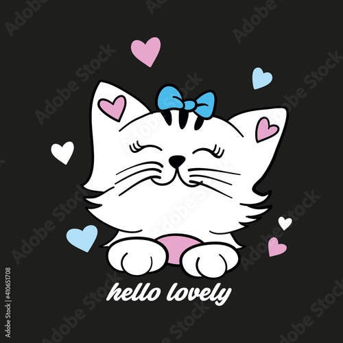 Cat Lover - Cat Illustration - Cat Vector - Cat Art