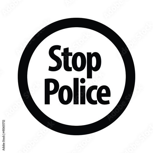 Road sign black ahead of police vector icons