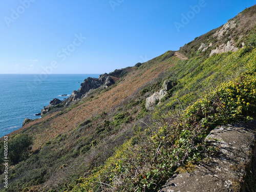 Guernsey Channel Islands, La Moye Point, Le Gouffre