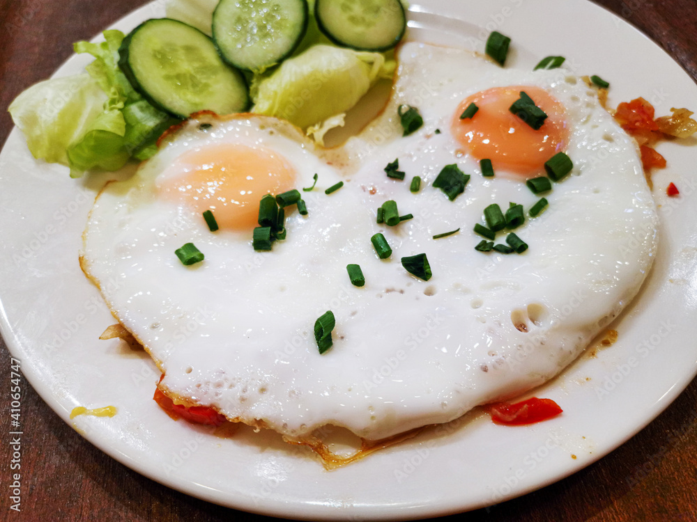 Breakfast with Prepared Egg - prepared egg under the sun