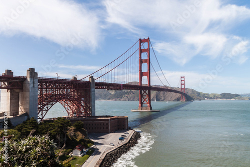 Golden Gate Bridge on a beautiful San Francisco day