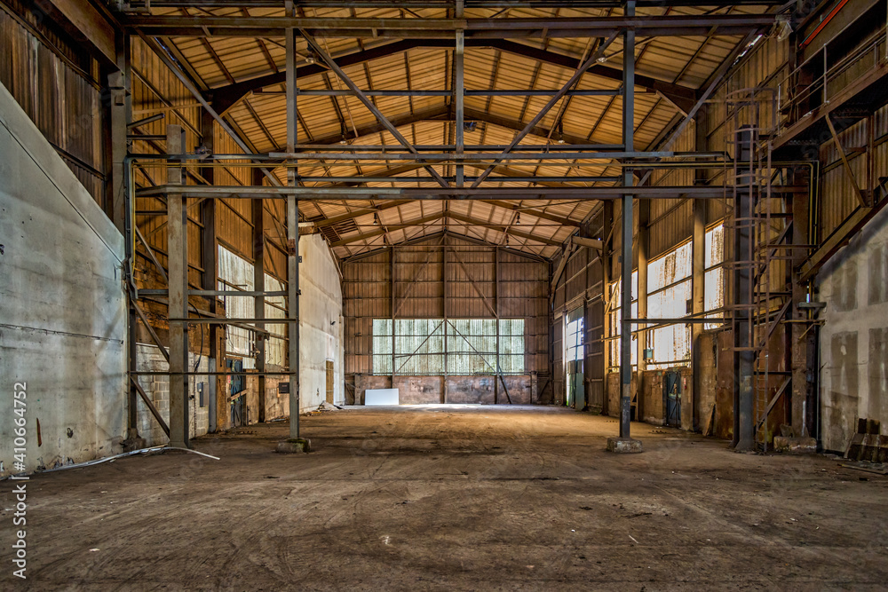 Interior Of An Old English Warehouse Interior Of An Old English Warehouse
