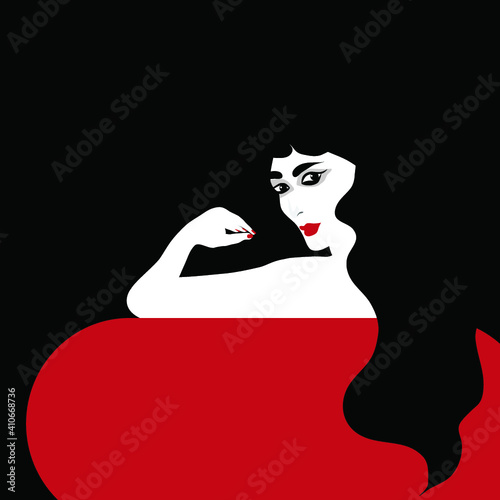The Lady on the Sofa