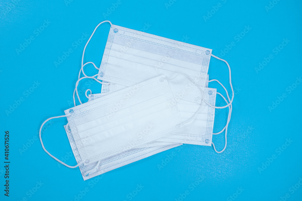 Search by image
Medical masks blue color to cover the mouth and nose for protection from bacteria on a blue background. space for text Search by image
Medical masks blue color to cover the mouth and nose for protection from bacteria on a blue background. space for text