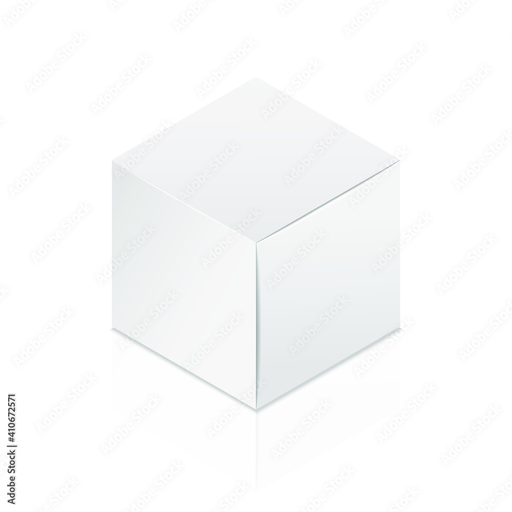 3D Cube for your design. Vector illustration. 3D Cube for your design. Vector illustration.