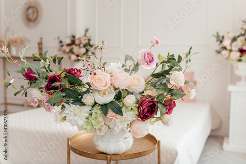 bouquet of flowers in vase © EKATERINA