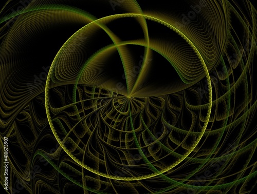 Imaginatory fractal background Image