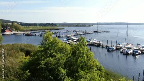 Kleiner Hafen auf der Insel Rügen