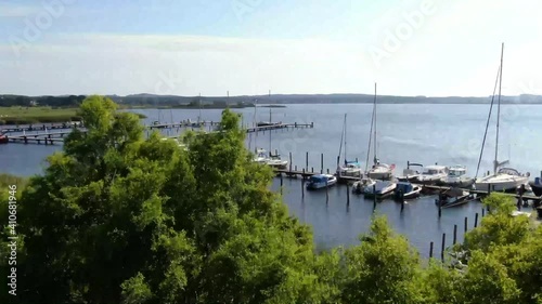 Kleiner Hafen auf der Insel Rügen