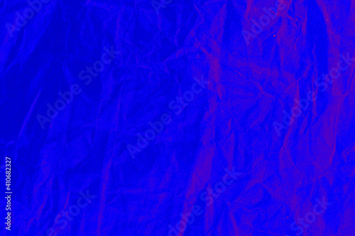 bright blue with red abstract textured background