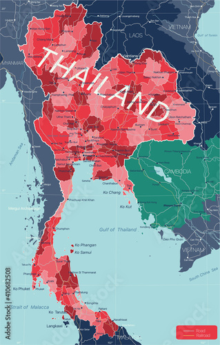 Thailand country detailed e...