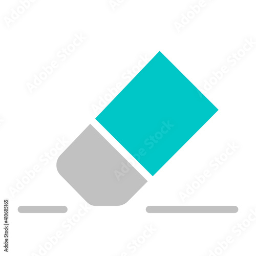 Rubber eraser icon