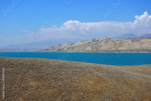 Toktogul water reservoir  Kyrgyzstan