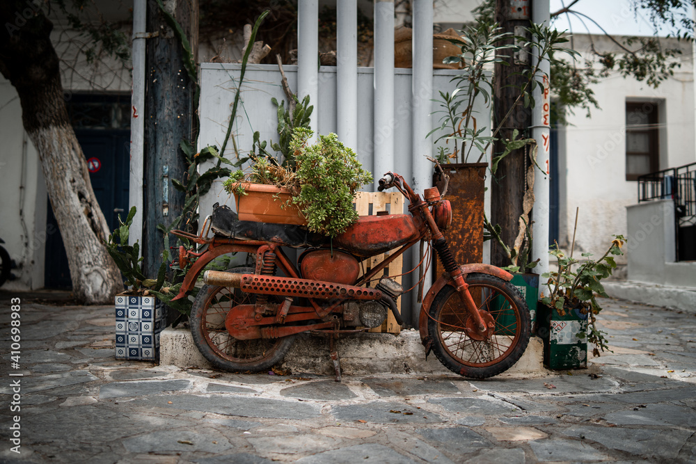 Forgotten motorcycle