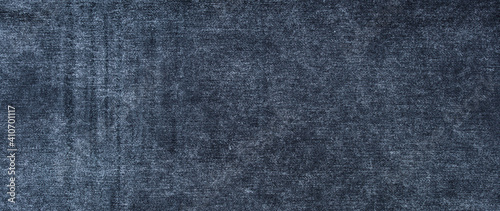 texture of dark blue jeans denim fabric background