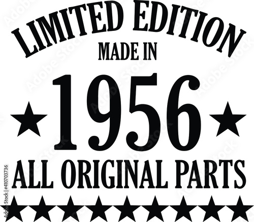 limited edition 1956