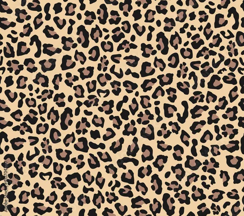 Obraz 
Abstraction leopard vector seamless print for textiles. Fashion pattern