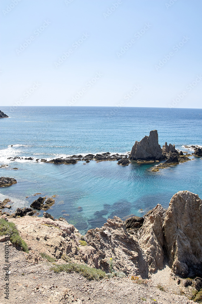 Arrecife de las Sirenas. Cabo de Gata, Almería Arrecife de las Sirenas. Cabo de Gata, Almería